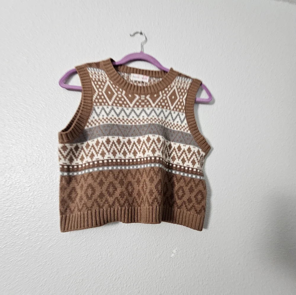 Hazel Moon Crop Top Sz XL - Picture 3 of 5
